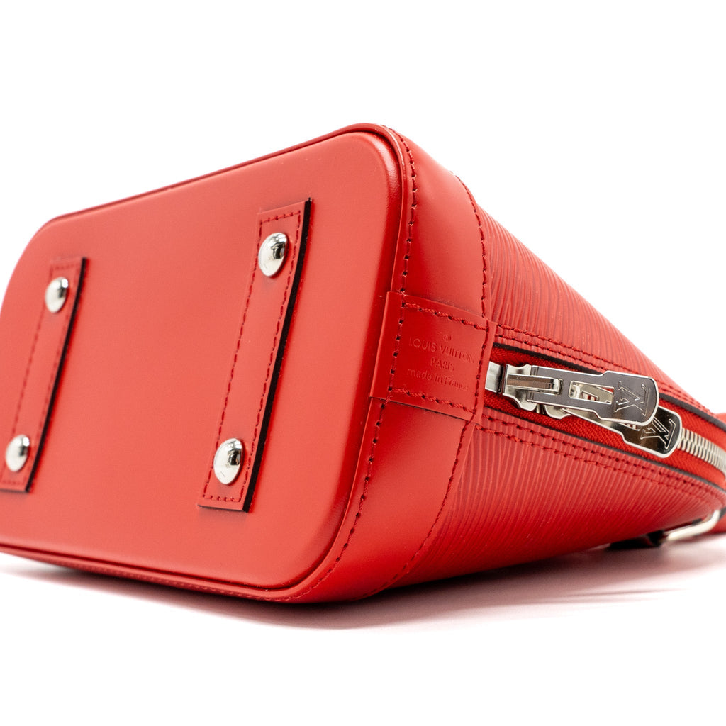 LOUIS VUITTON ALMA BB EPI RED SHW