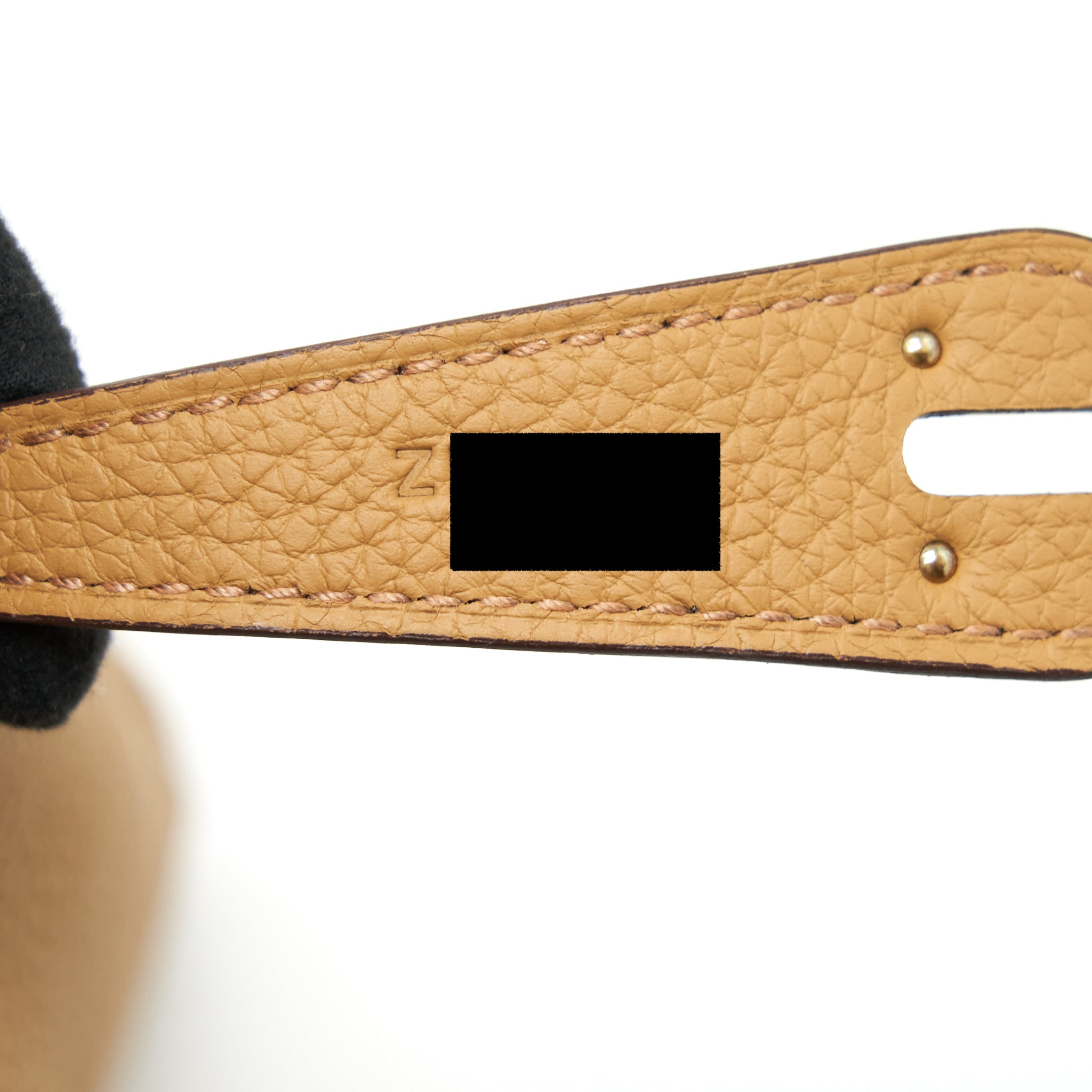 HERMES LINDY 26 CLEMENCE LEATHER 4B BISCUIT