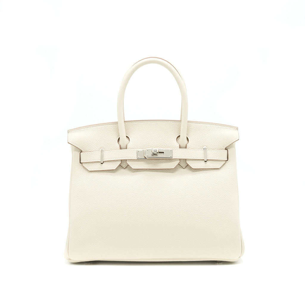 Hermes Birkin 30 Togo Craie SHW