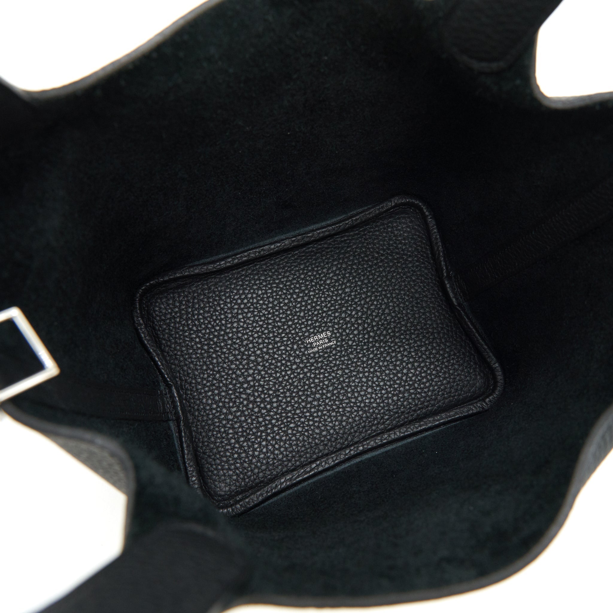HERMES PICOTIN LOCK BAG 18 BLACK SHW