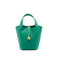 Hermes picotin 18 Lock Bag Vert Jade GHW Taurillon Maurice Leather