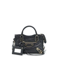 BALENCIAGA MINI CITY BAG BLACK GHW