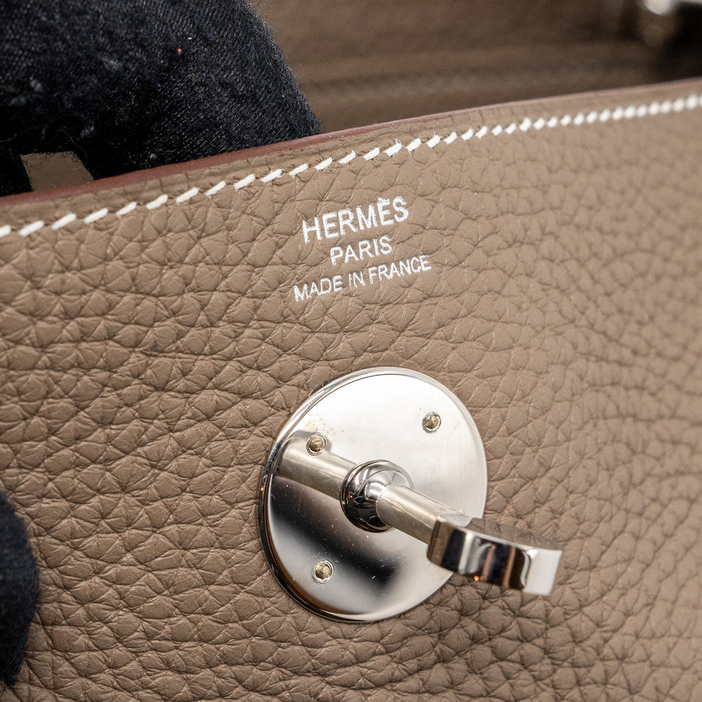 Hermes Lindy 26 Clemence Etoupe SHW