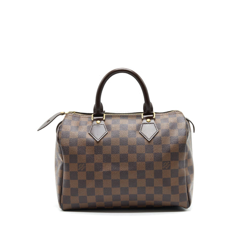 LOUIS VUITTON SPEEDY 25 DAMIER EBENE IN CANVAS