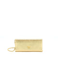 PRADA MINI WALLET ON CHAIN GOLD GHW