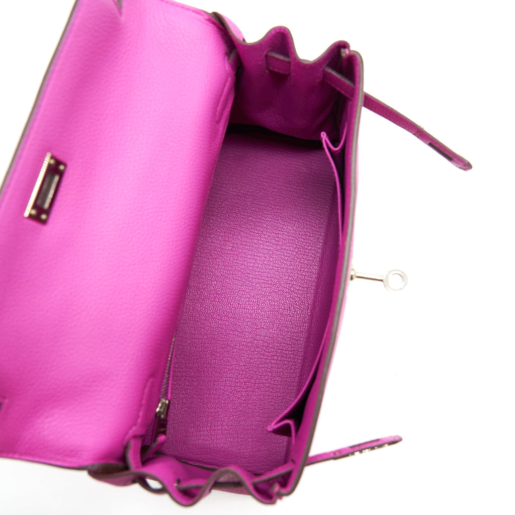 HERMES KELLY 25 TOGO 9I MAGNOLIA SHW