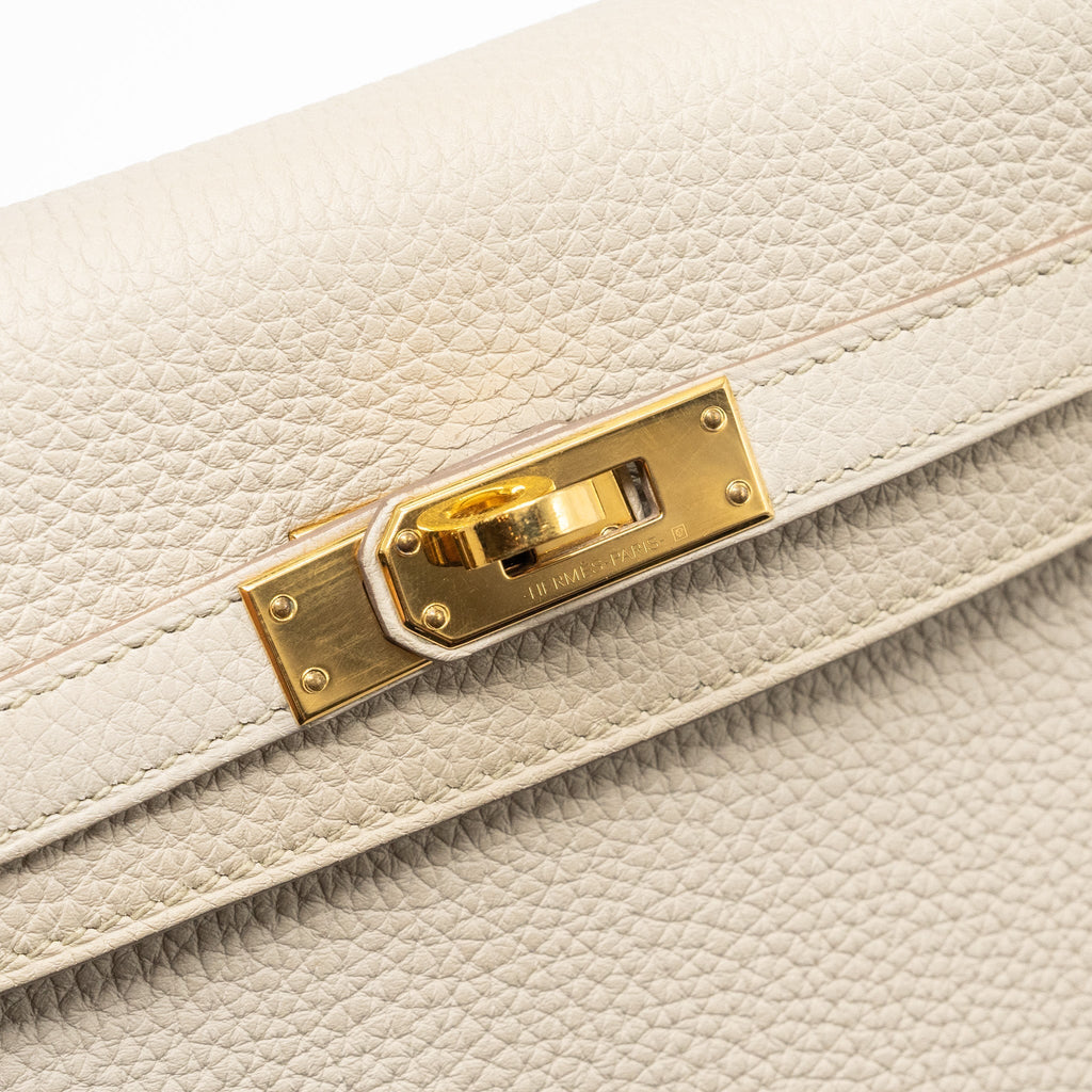HERMES KELLY 25 TOGO BETON GHW