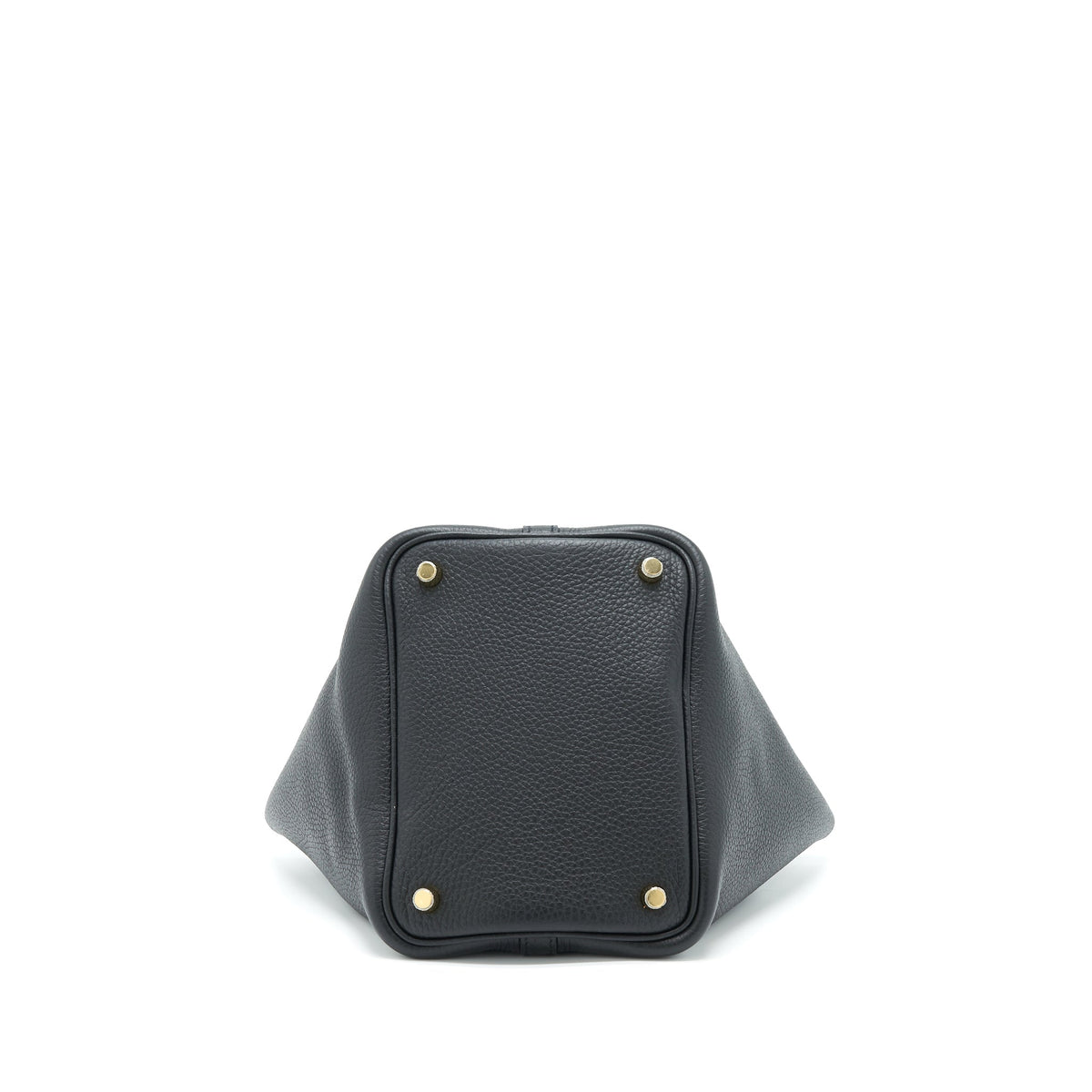 Hermes Picotin 18 Clemence Black GHW