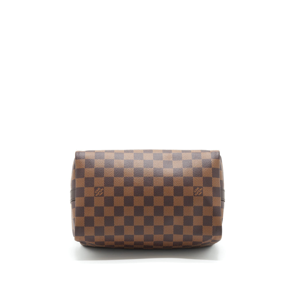LOUIS VUITTON SPEEDY BANDOULIERE 25 DAMIER EBENE CANVAS GHW