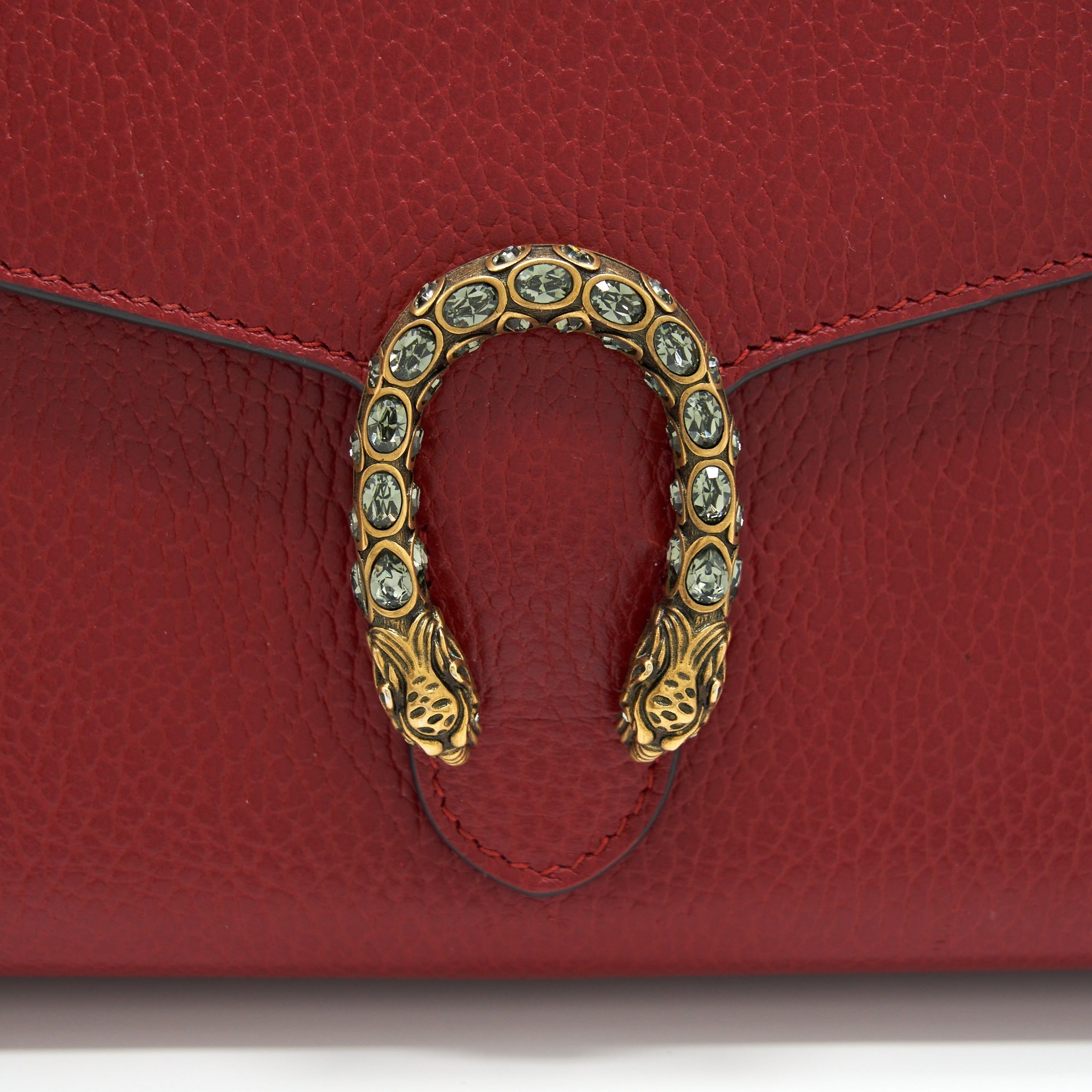 GUCCI DIONYSUS CHAIN WALLET RED