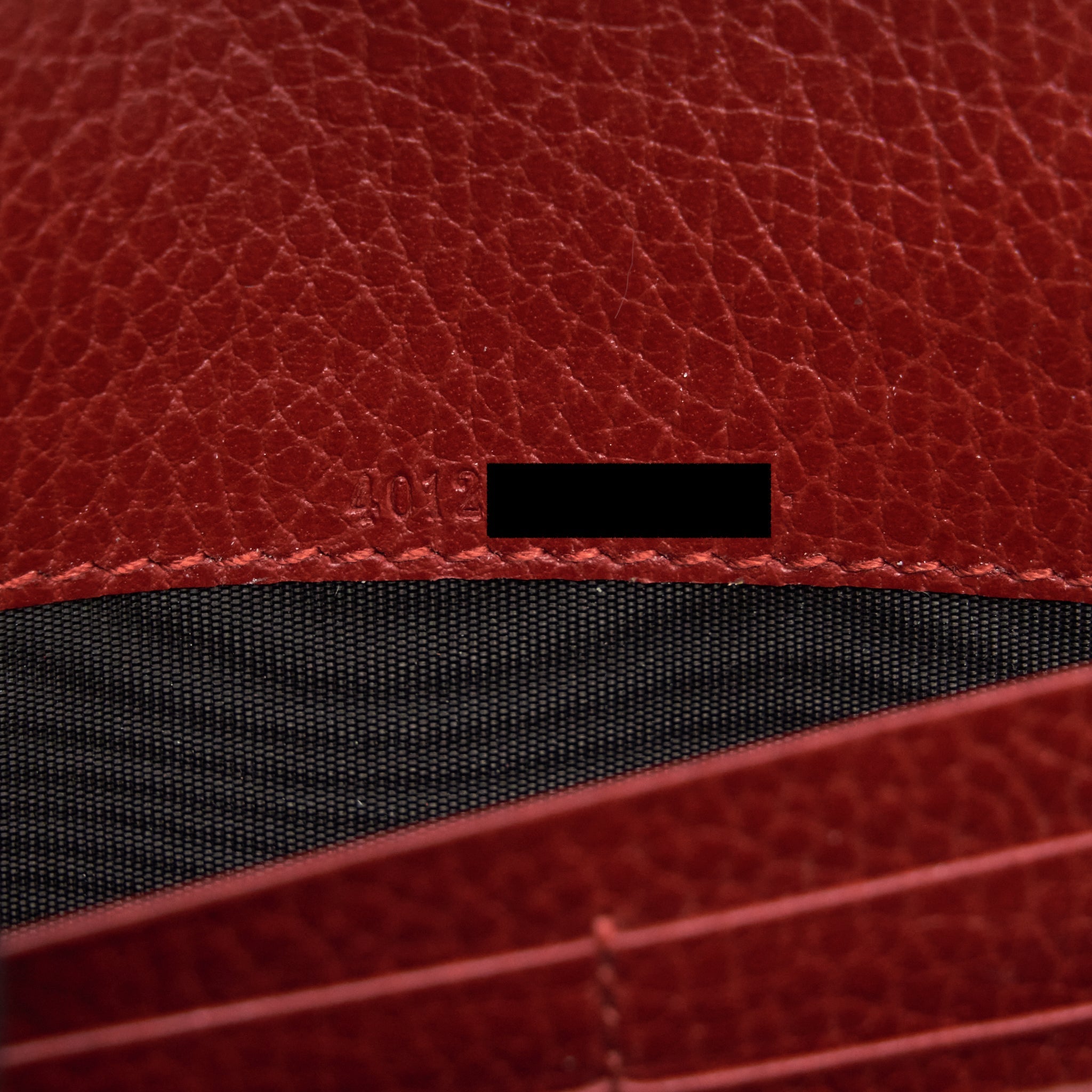 GUCCI DIONYSUS CHAIN WALLET RED
