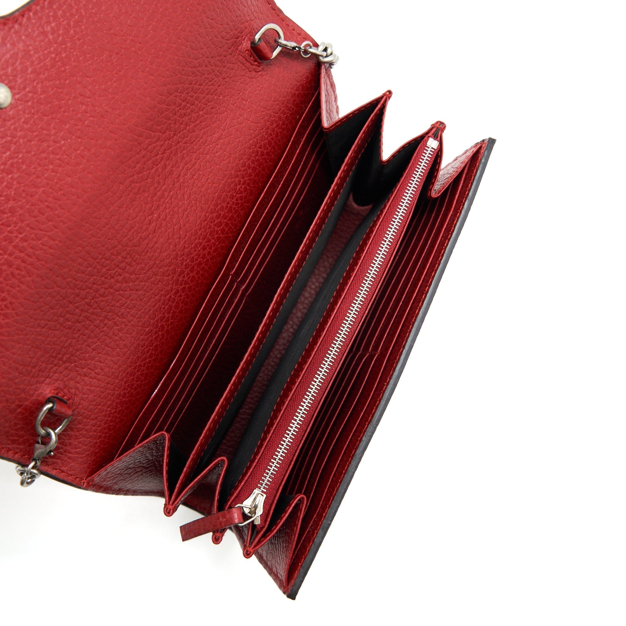 GUCCI DIONYSUS CHAIN WALLET RED