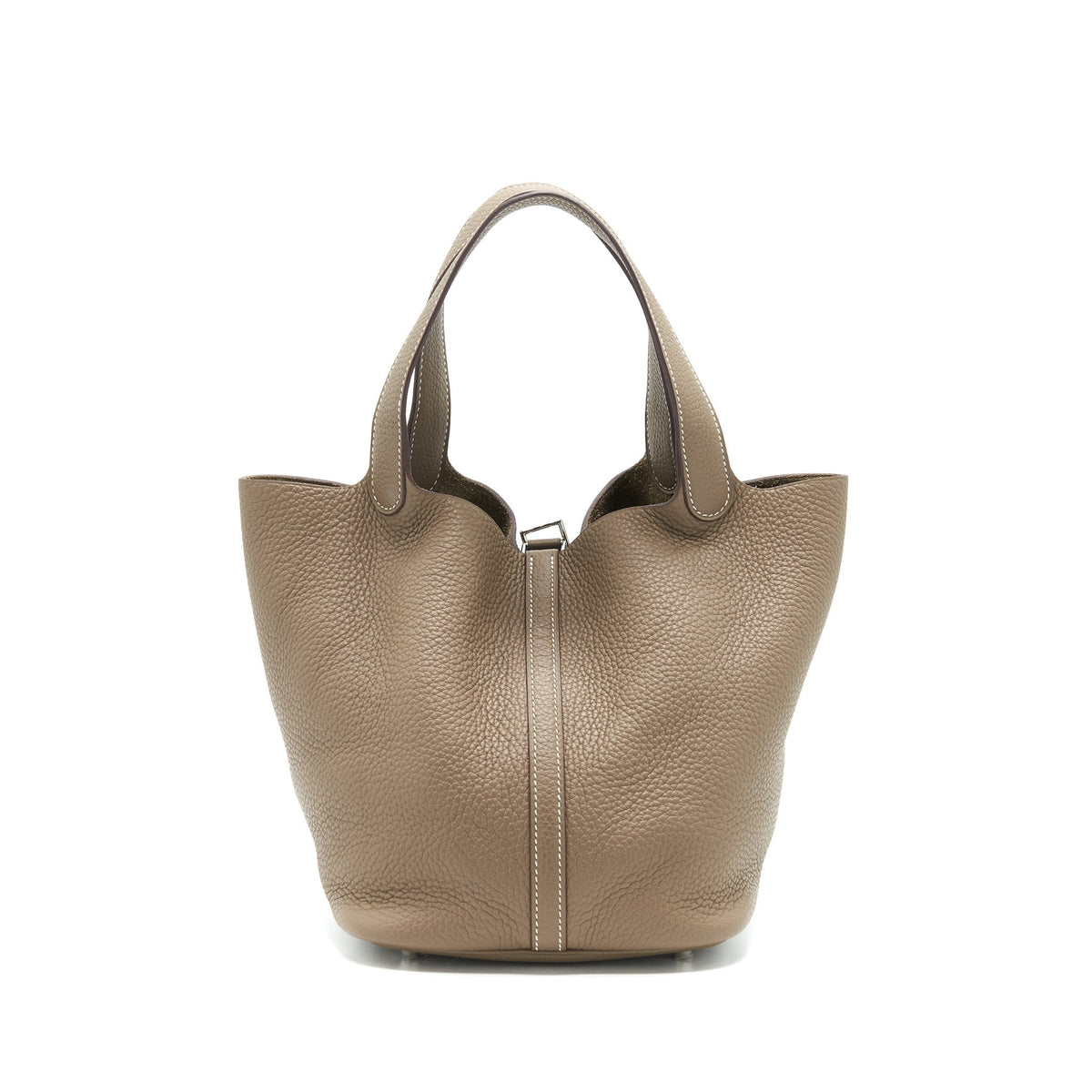 Hermes Picotin 22 Lock Bag Etoupe SHW