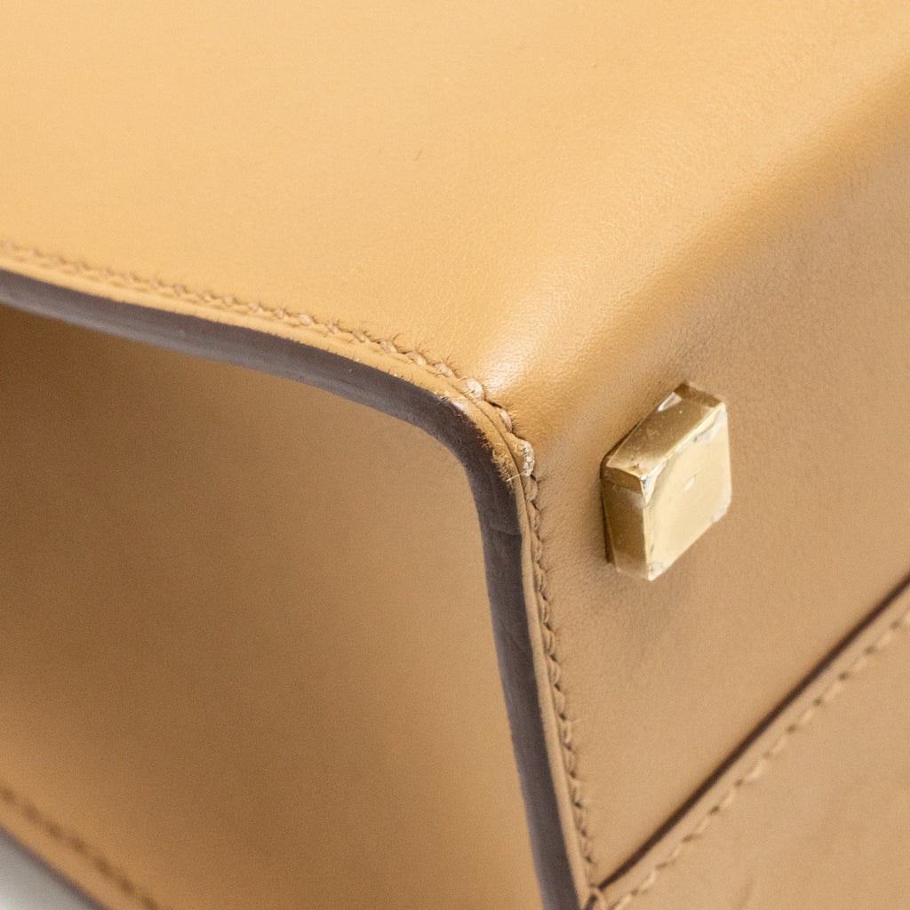 HERMES BOUCLE SELLIER BAG SWIFT BISCUIT GHW