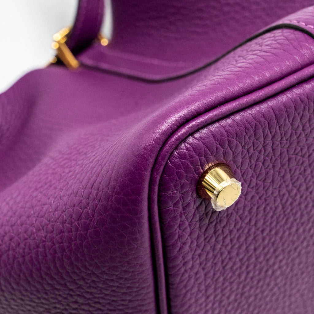 HERMES PICOTIN 18 LOCK BAG CLEMENCE ANEMONE GHW