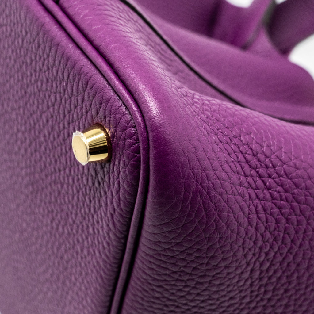 HERMES PICOTIN 18 LOCK BAG CLEMENCE ANEMONE GHW