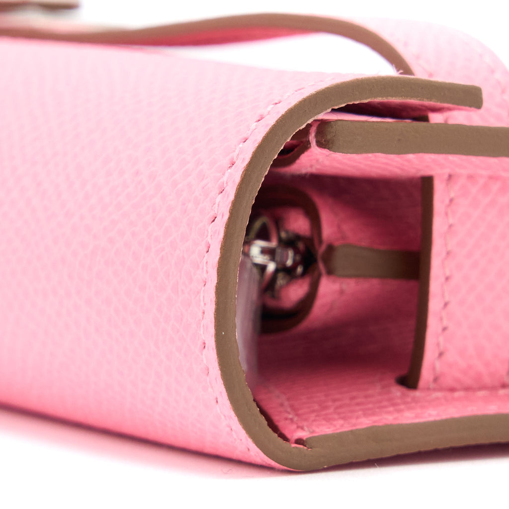 Hermes Kelly To Go Epsom 1Q Rose Confetti SHW