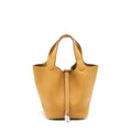 HERMES PICOTIN 18 LOCK BAG TAURILLON MAURICE SESAME SHW
