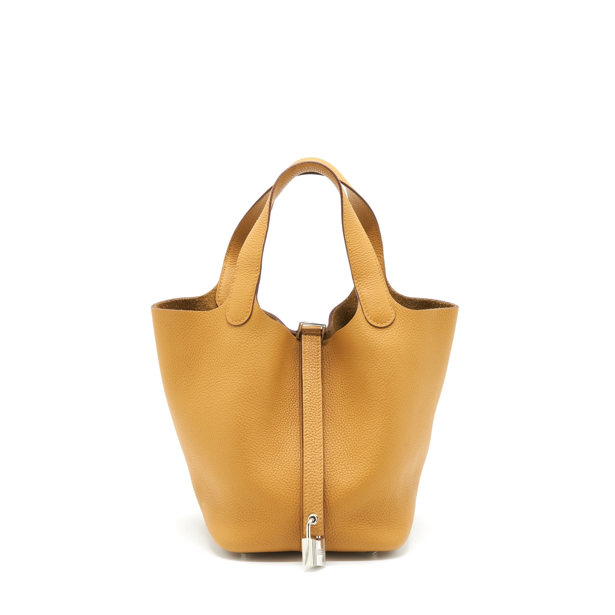 HERMES PICOTIN 18 LOCK BAG TAURILLON MAURICE SESAME SHW