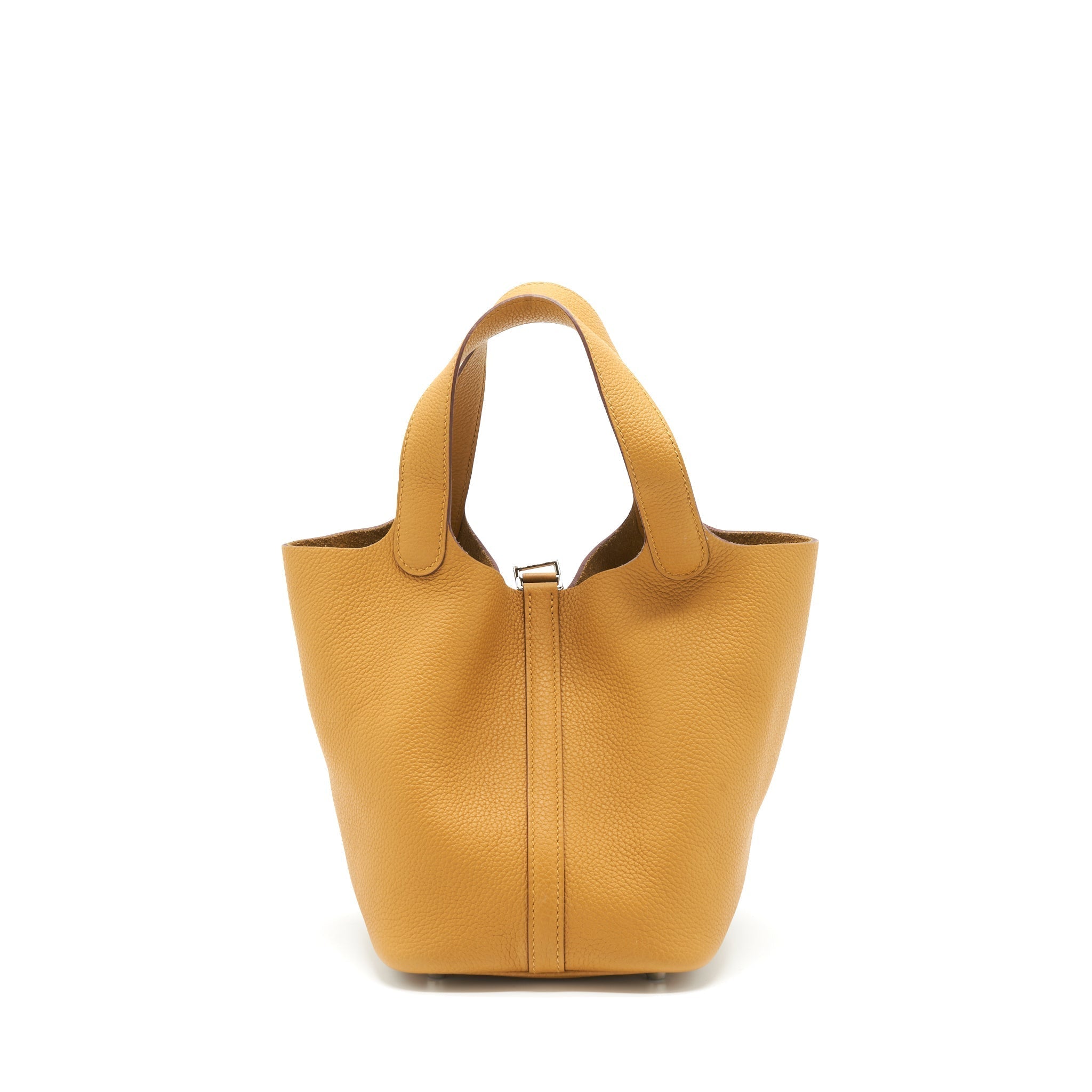 HERMES PICOTIN 18 LOCK BAG TAURILLON MAURICE SESAME SHW