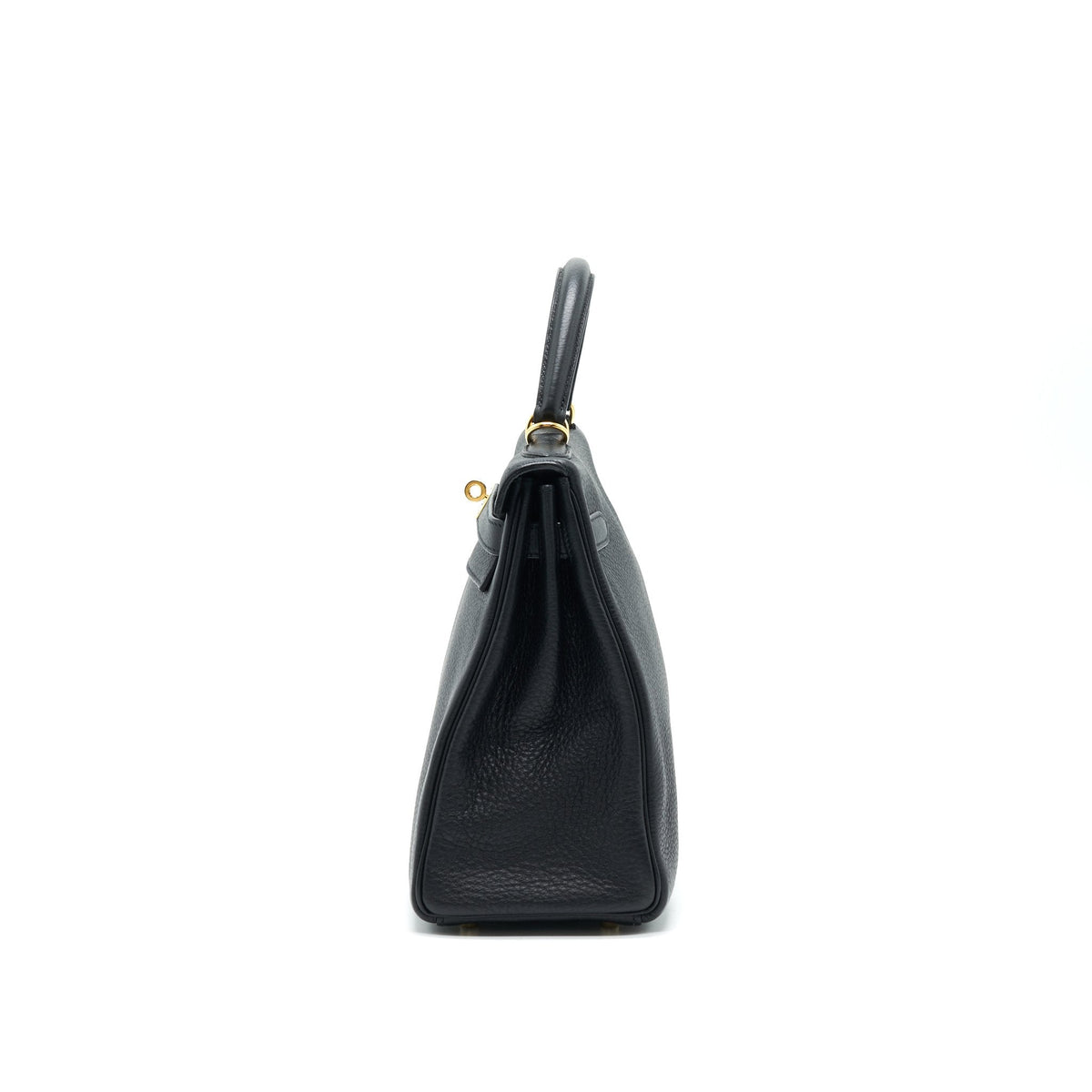 HERMES KELLY 32 BLACK GHW