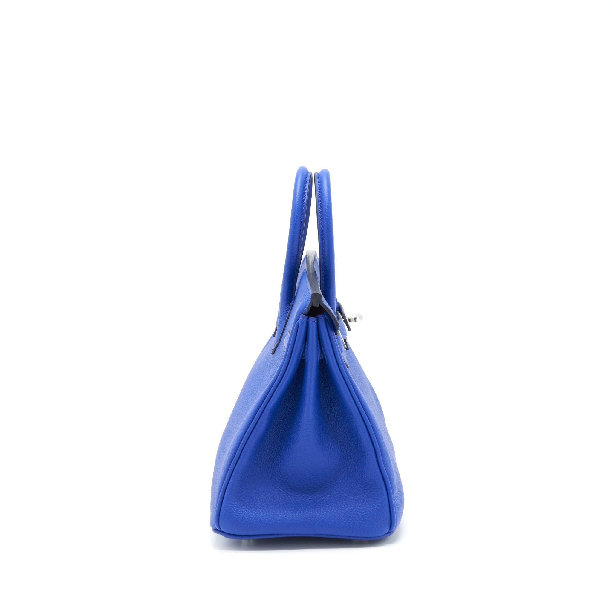 HERMES BIRKIN 25 TOGO LEATHER BLUE ROYAL / CAPUCHINS WITH SHW