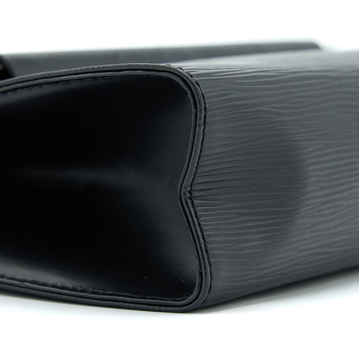 LOUIS VUITTON VINTAGE SHOULDER BAG EPI BLACK