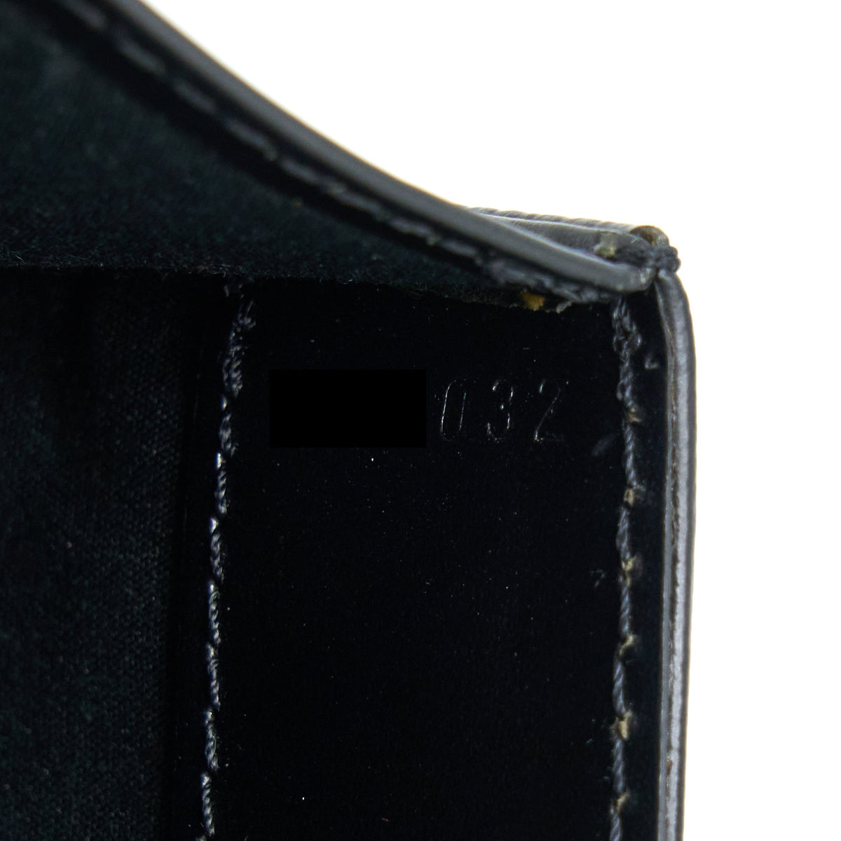 LOUIS VUITTON VINTAGE SHOULDER BAG EPI BLACK