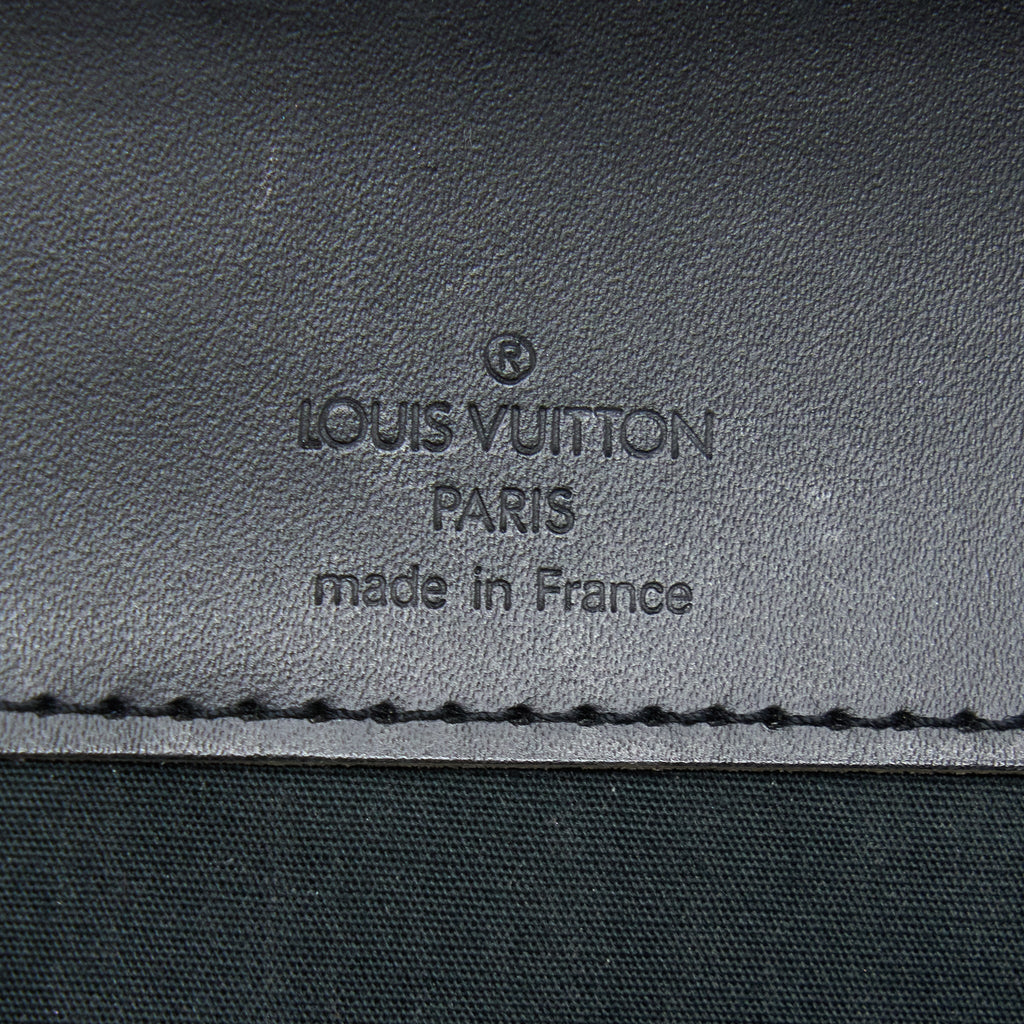 LOUIS VUITTON VINTAGE SHOULDER BAG EPI BLACK