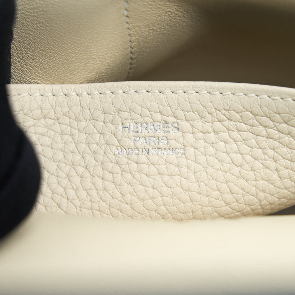 Hermes Halzan 25 Craie Clemence SHW