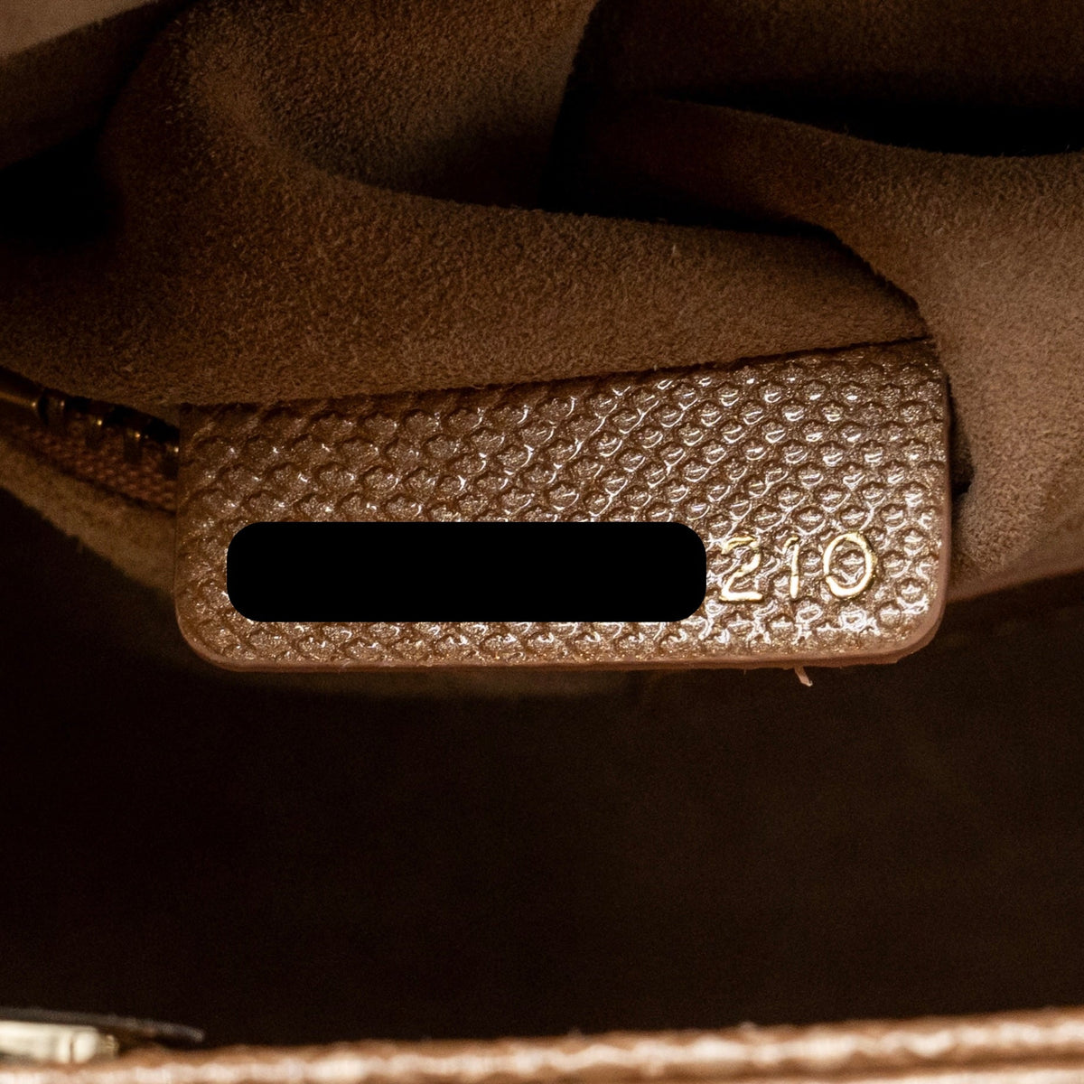 Dior mini lady dior lizard embossed calfskin dark beige LGHW