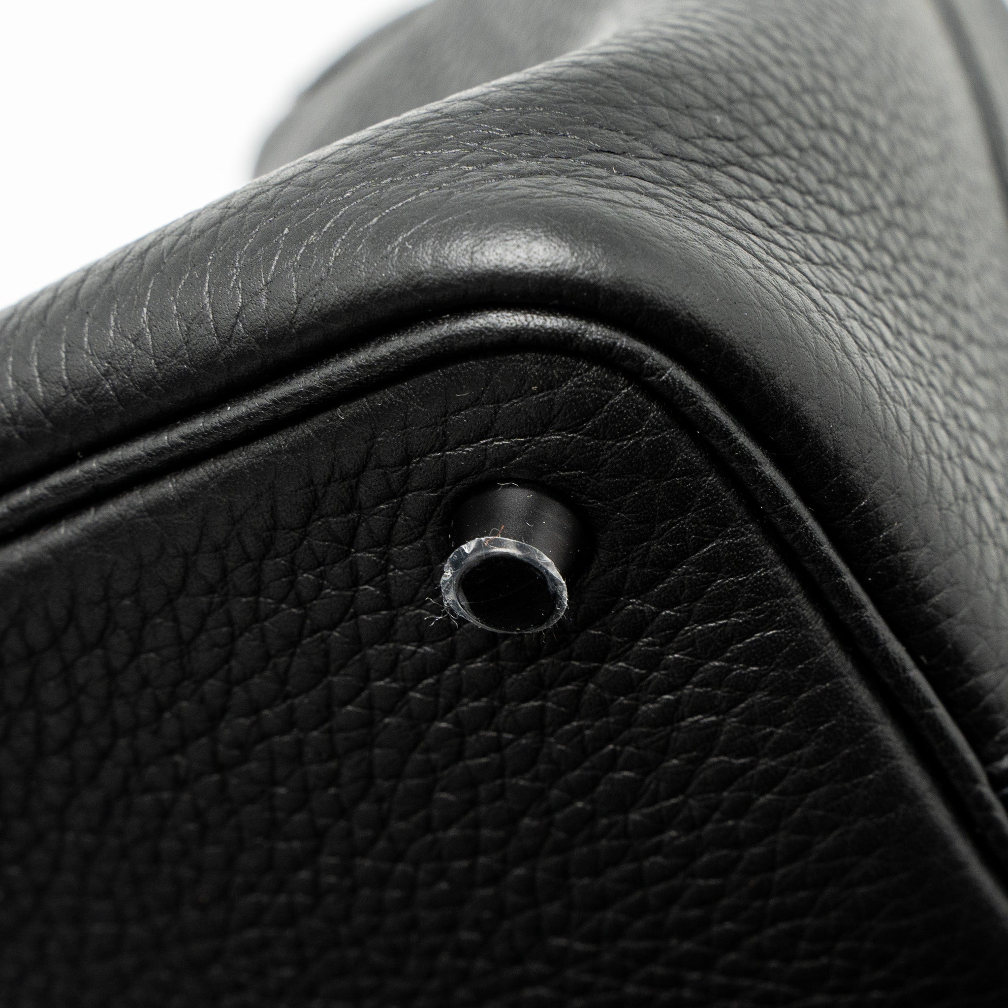 HERMES PICOTIN 18 CLEMENCE SO BLACK WITH BLACK HARDWARE