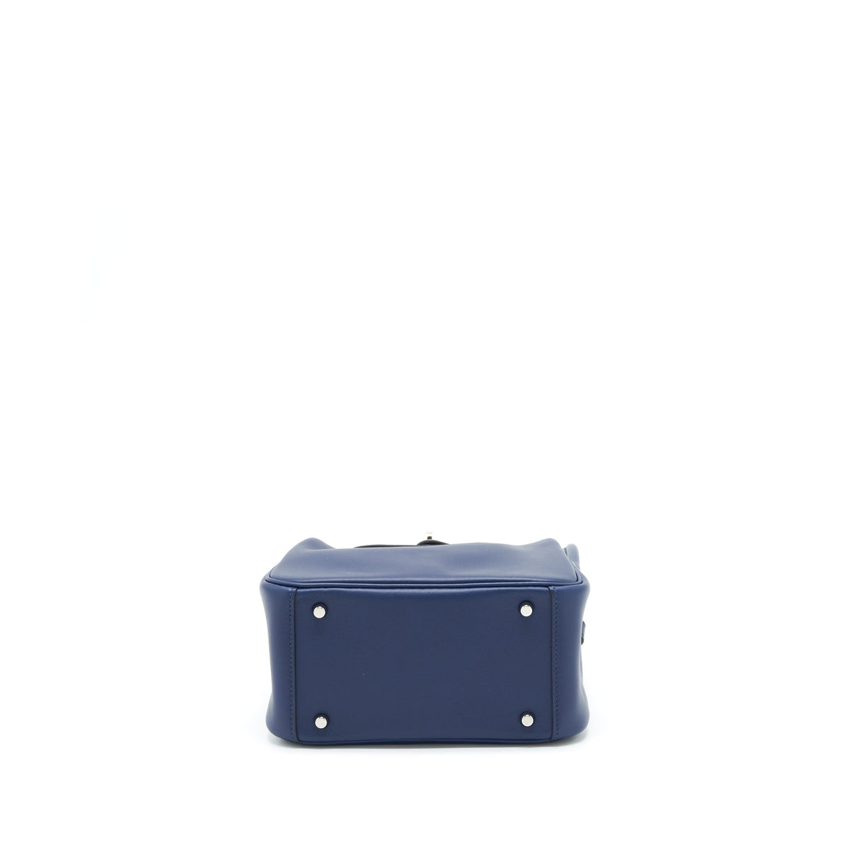Hermes mini Lindy Swift Navy/Bleu Frida SHW
