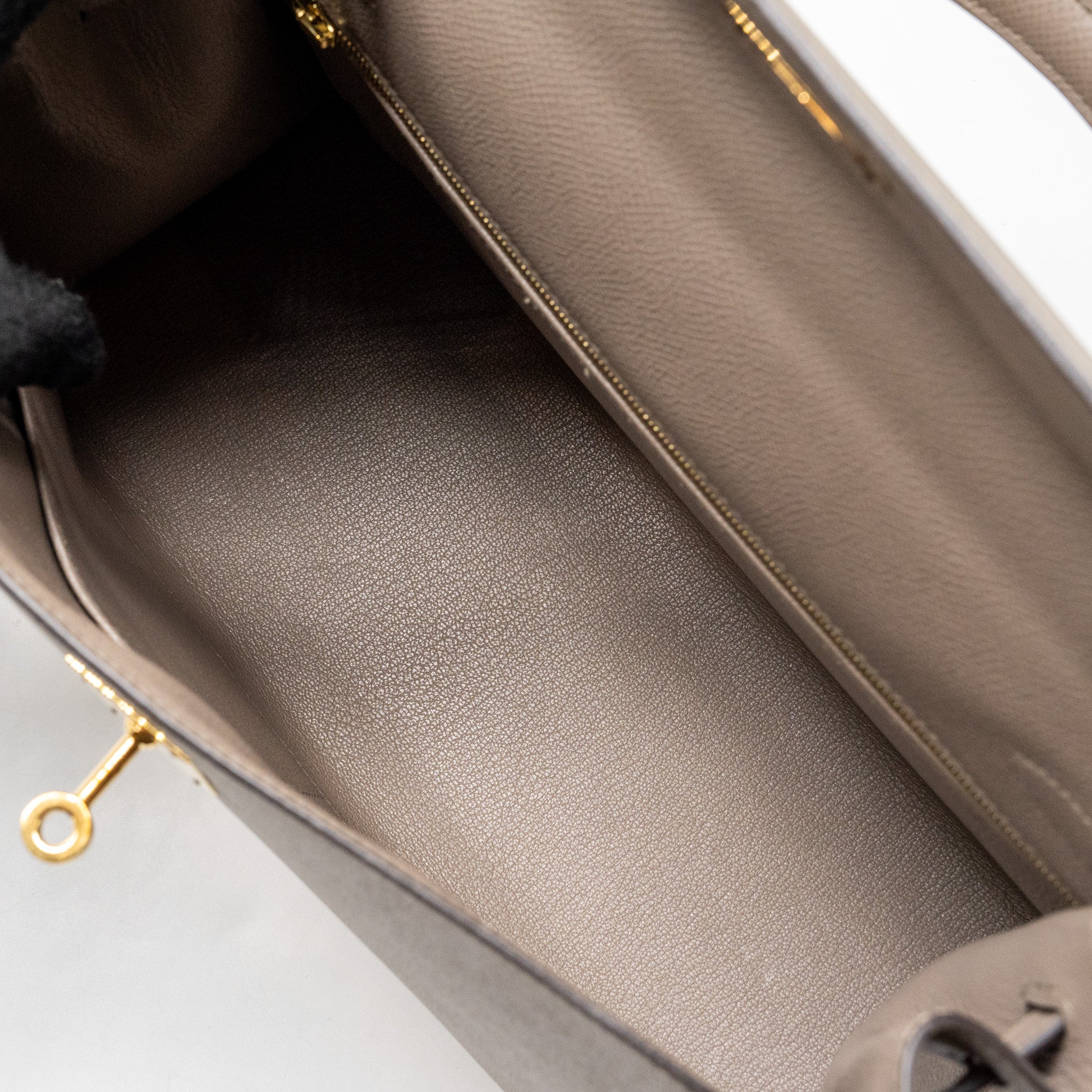 HERMES KELLY 32 EPSOM M8 GRIS ASPHALTE GHW
