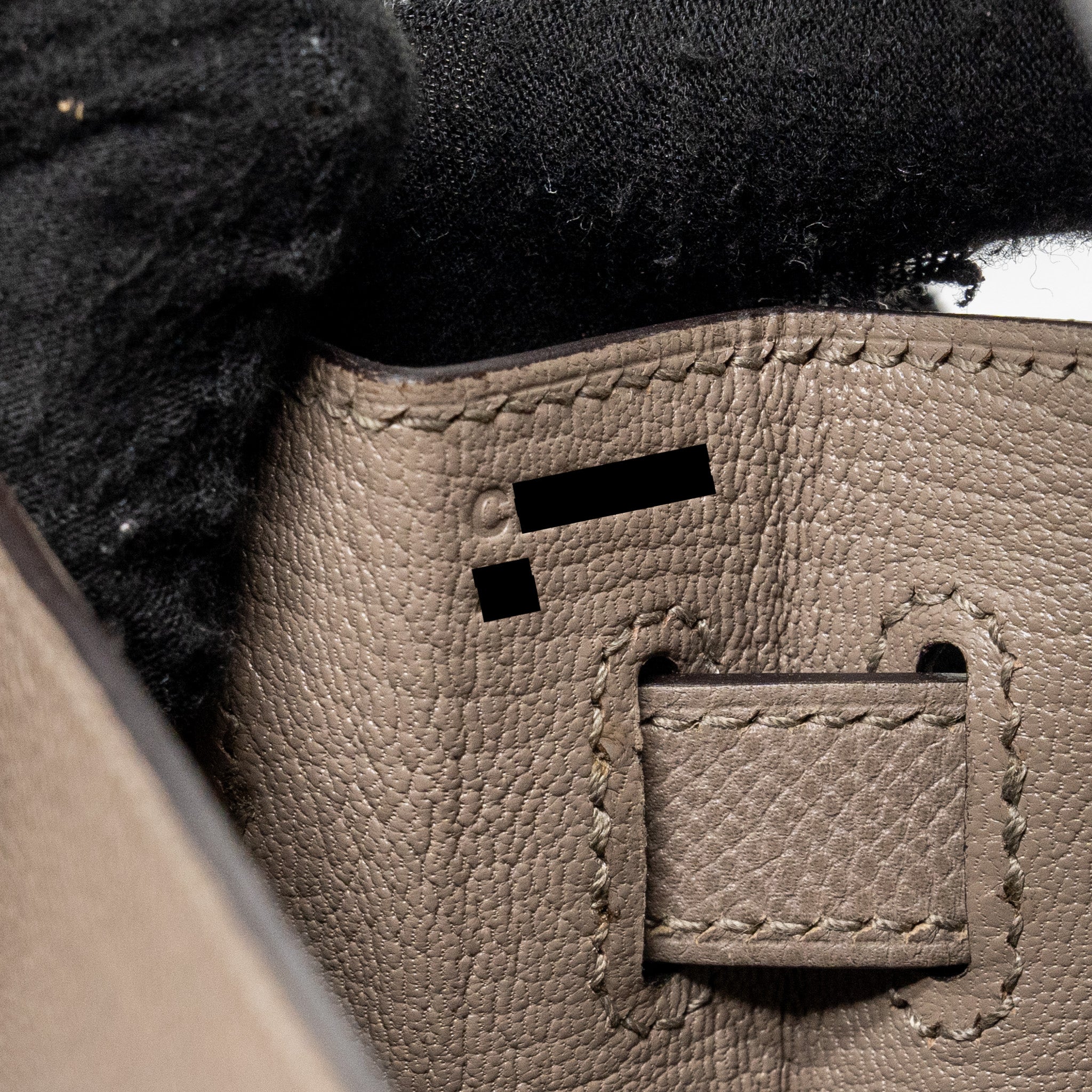 HERMES KELLY 32 EPSOM M8 GRIS ASPHALTE GHW