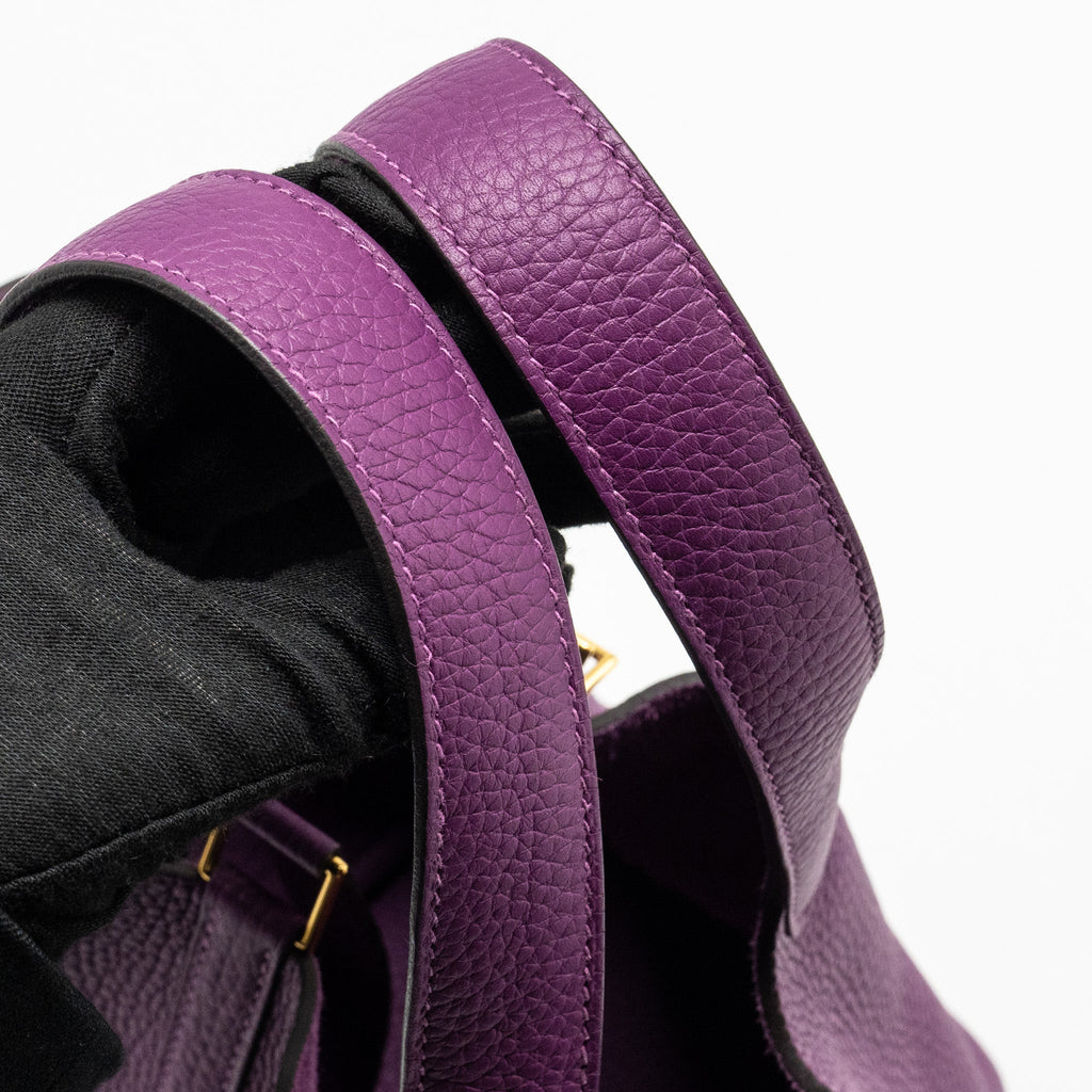 HERMES PICOTIN 18 LOCK BAG CLEMENCE ANEMONE GHW