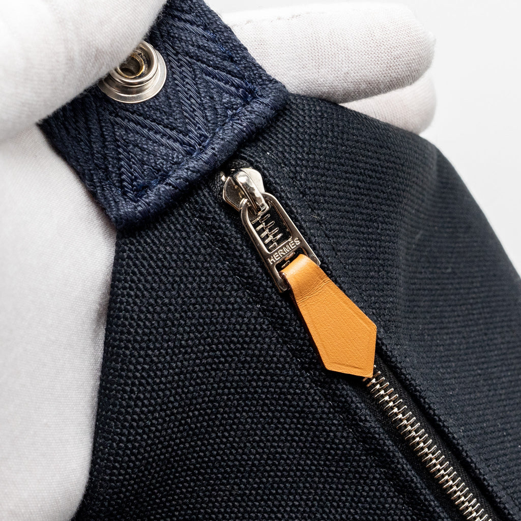 HERMES TROUSSEE DE TOILETTE BRIDE A BRAC GM NAVY SHW