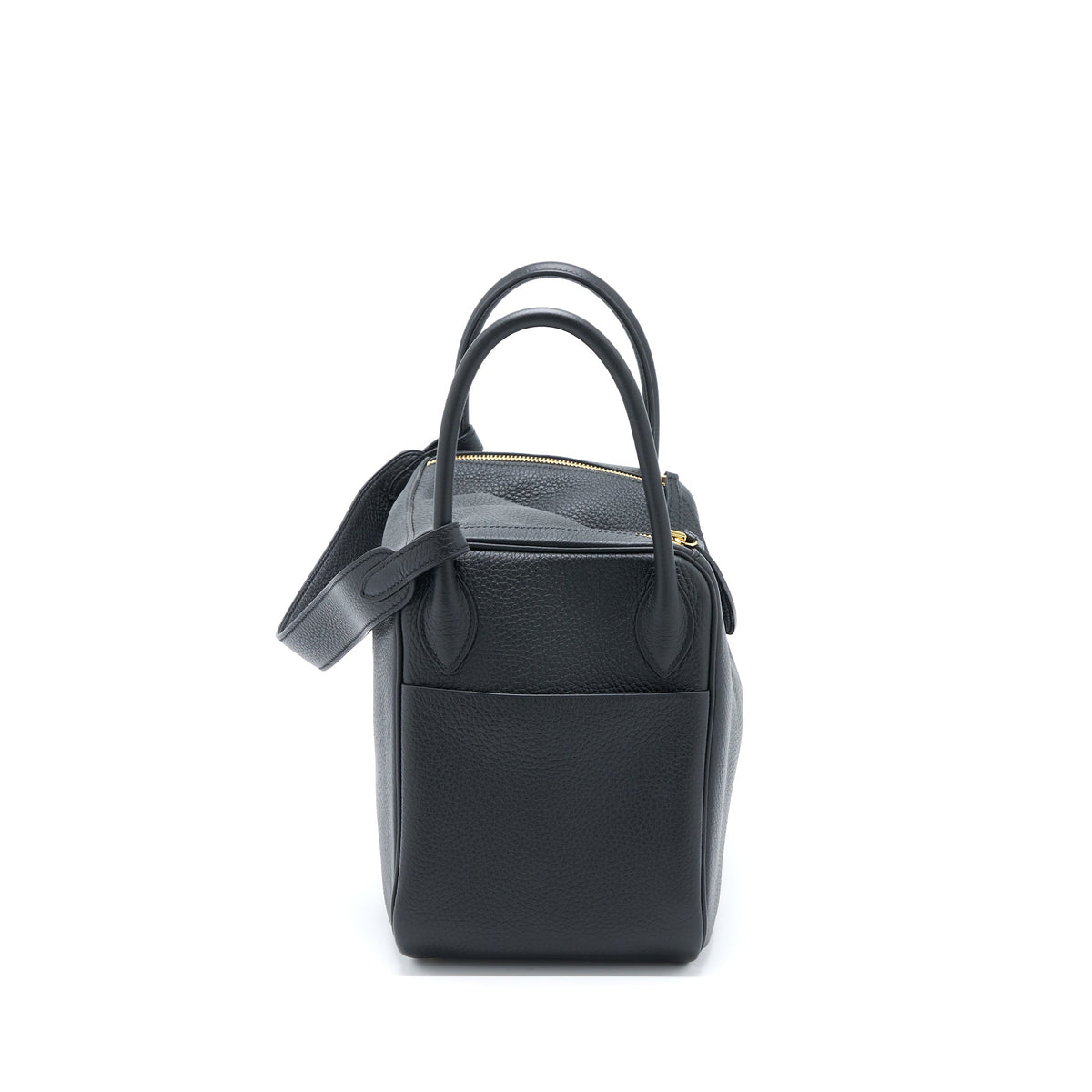 Hermes Lindy 30 Clemence Black GHW