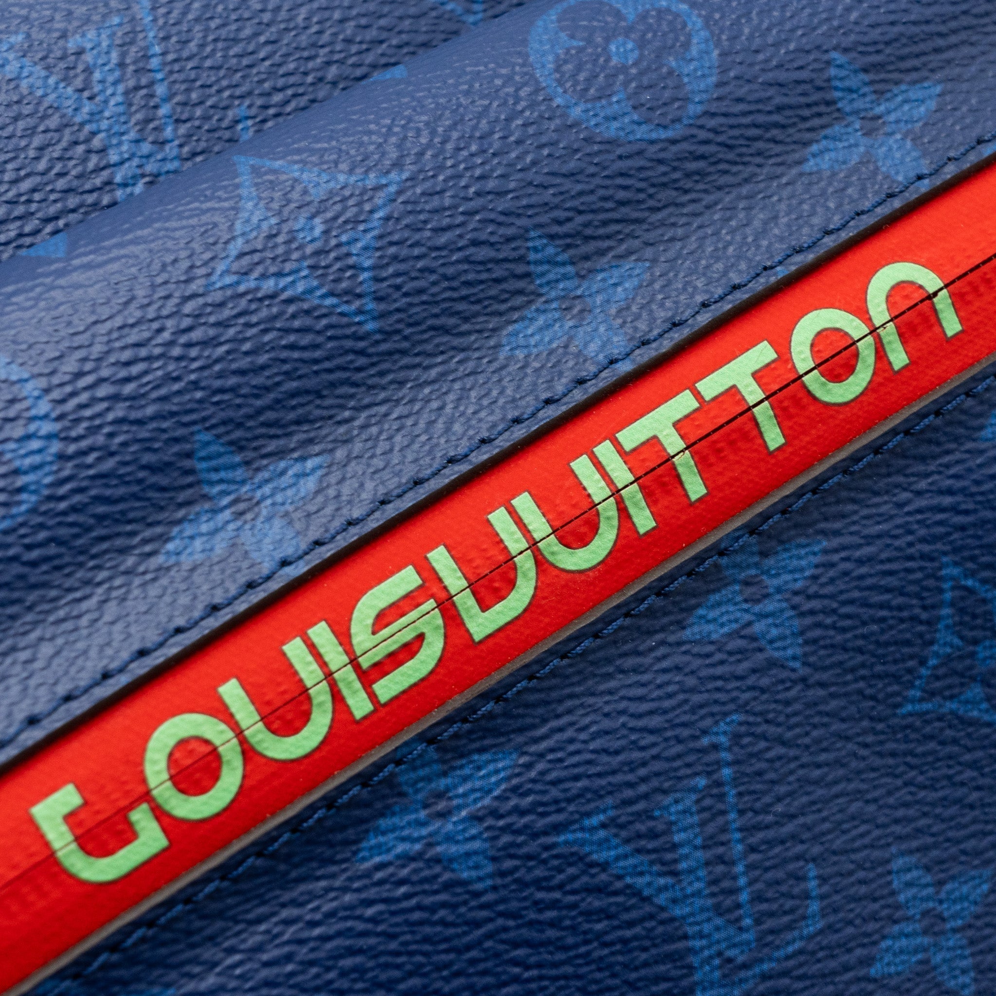 LOUIS VUITTON MESSENGER BAG MONOGRAM CANVAS PACIFIC BLUE/ MULTICOLOUR HARDWARE