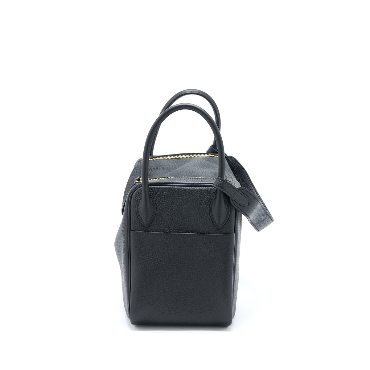 Hermes Lindy 30 Clemence Black GHW
