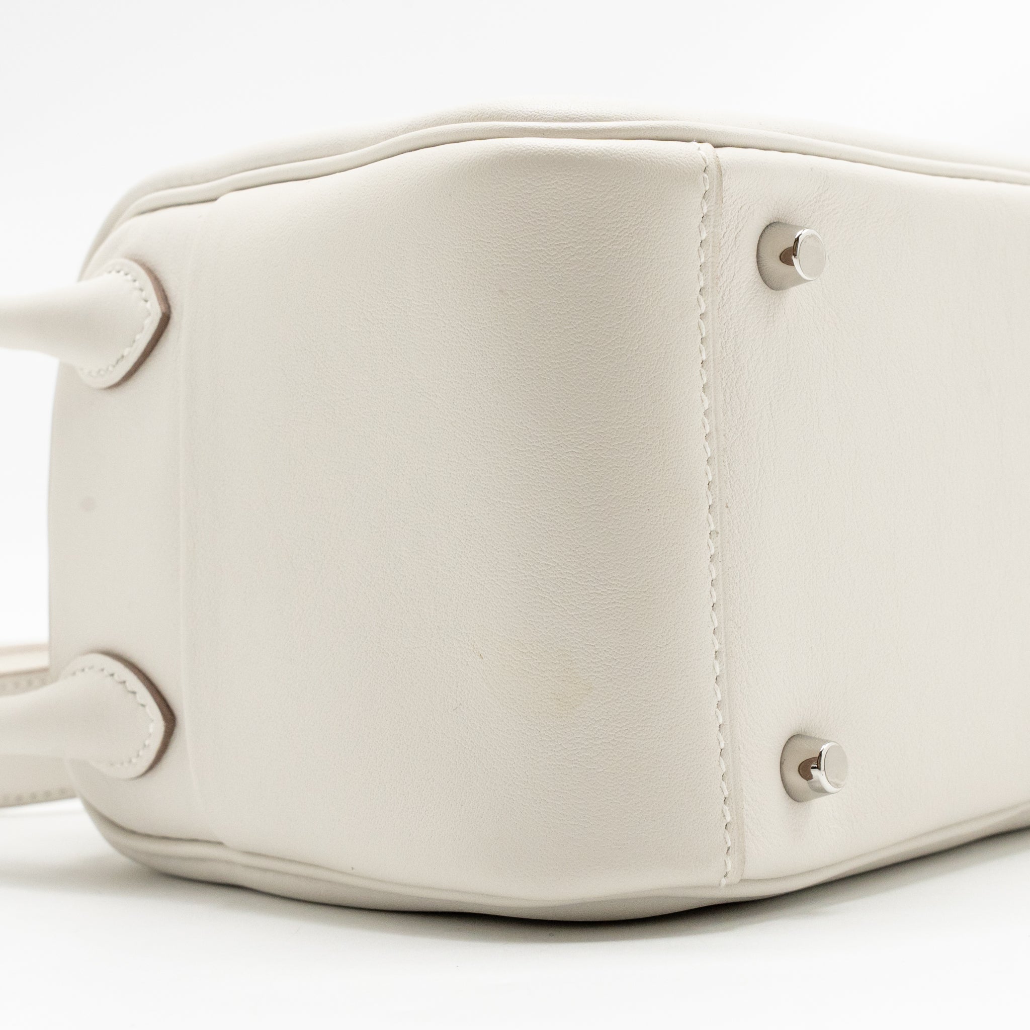 HERMES MINI LINDY SWIFT GRIS PALE / GRIS MEYER SHW