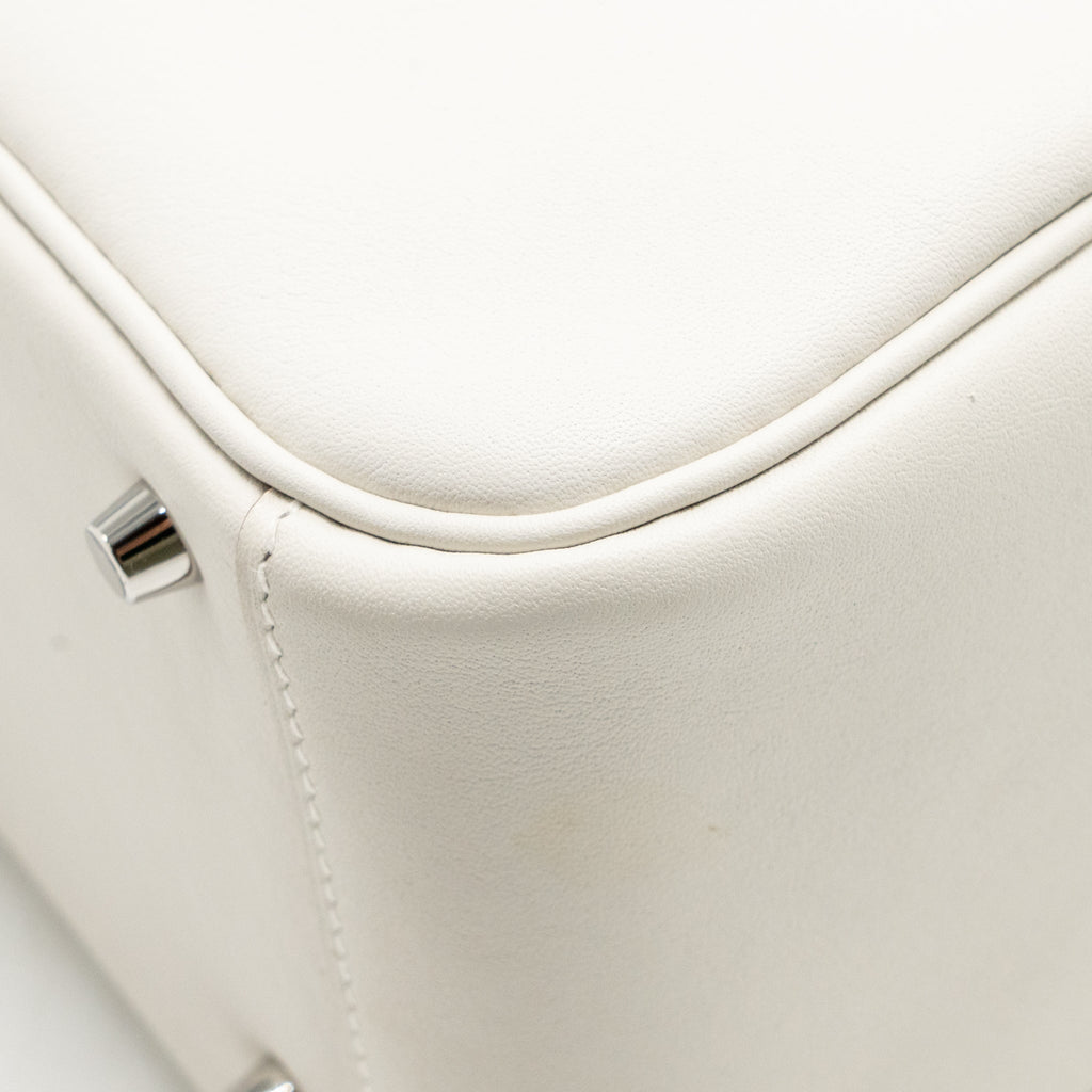 HERMES MINI LINDY SWIFT GRIS PALE / GRIS MEYER SHW