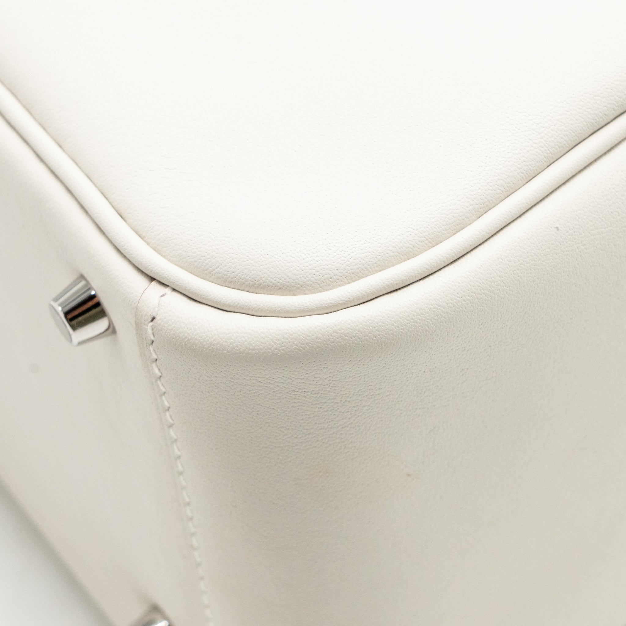 HERMES MINI LINDY SWIFT GRIS PALE / GRIS MEYER SHW