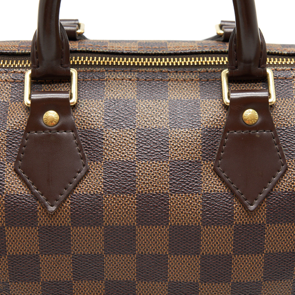 LOUIS VUITTON SPEEDY 25 DAMIER EBENE IN CANVAS