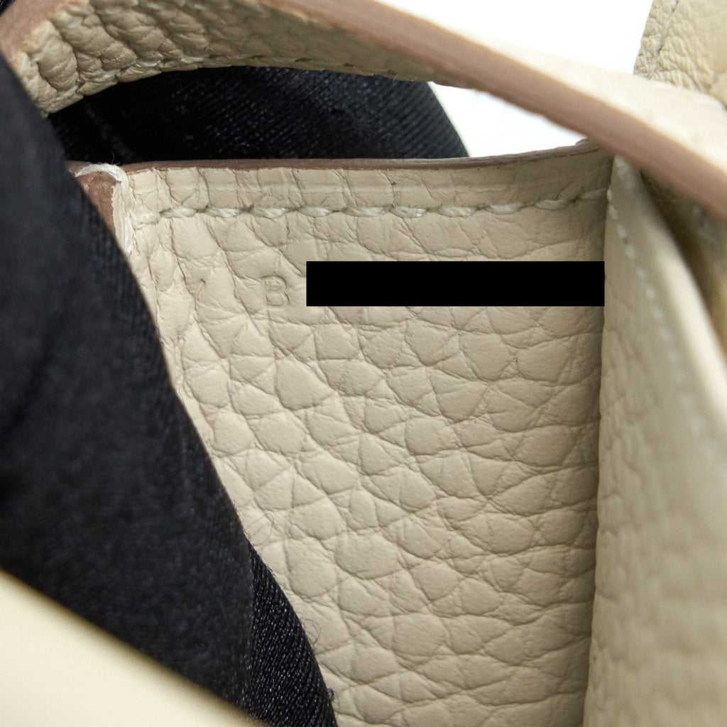 Hermes Halzan 25 Craie Clemence SHW