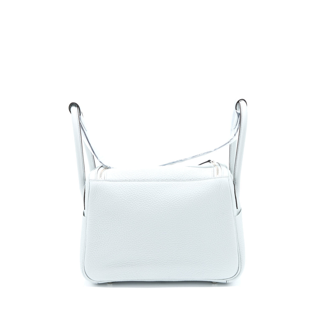 Hermes Lindy 26 Clemence Blue Pale SHW