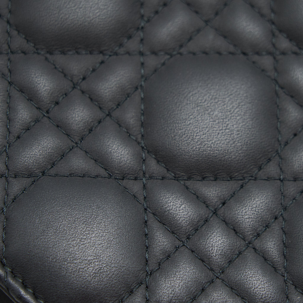 DIOR SMALL LADY DIOR SO BLACK TOTE BAG