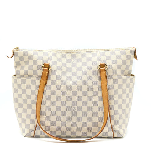 LOUIS VUITTON TOTALLY MM DAMIER AZUR GHW