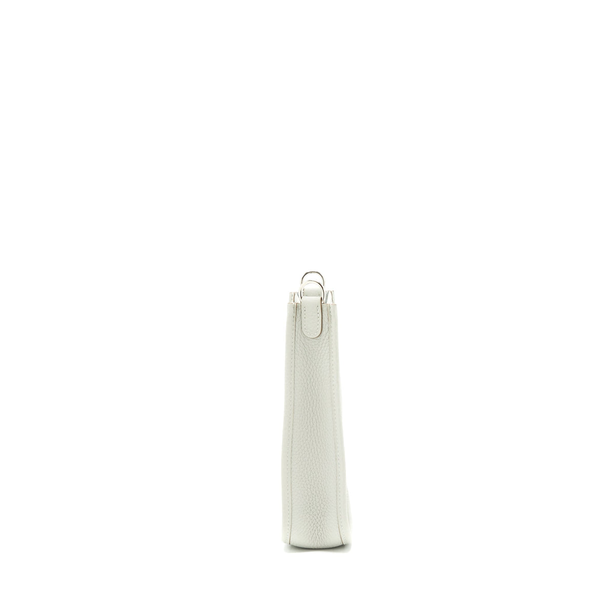 Hermes Mini Evelyne Gris Perle / Etain SHW