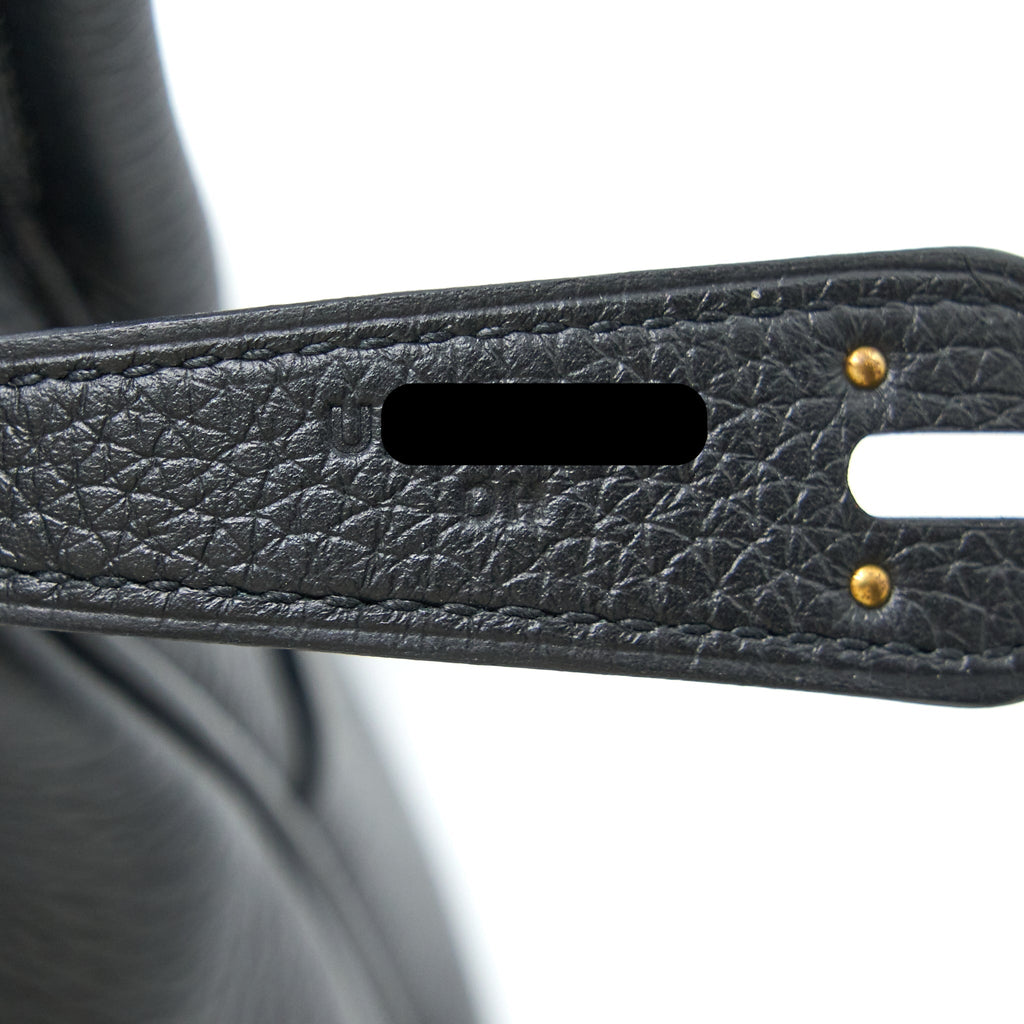 Hermes Lindy 30 Clemence Black GHW